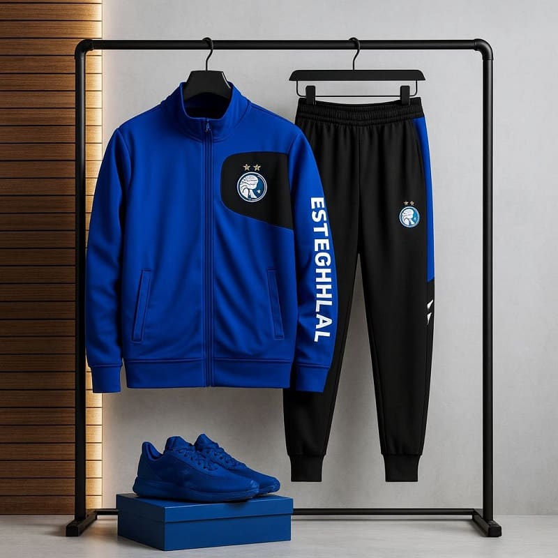 ست سوییشرت شلوار استقلال مدل Blue Army