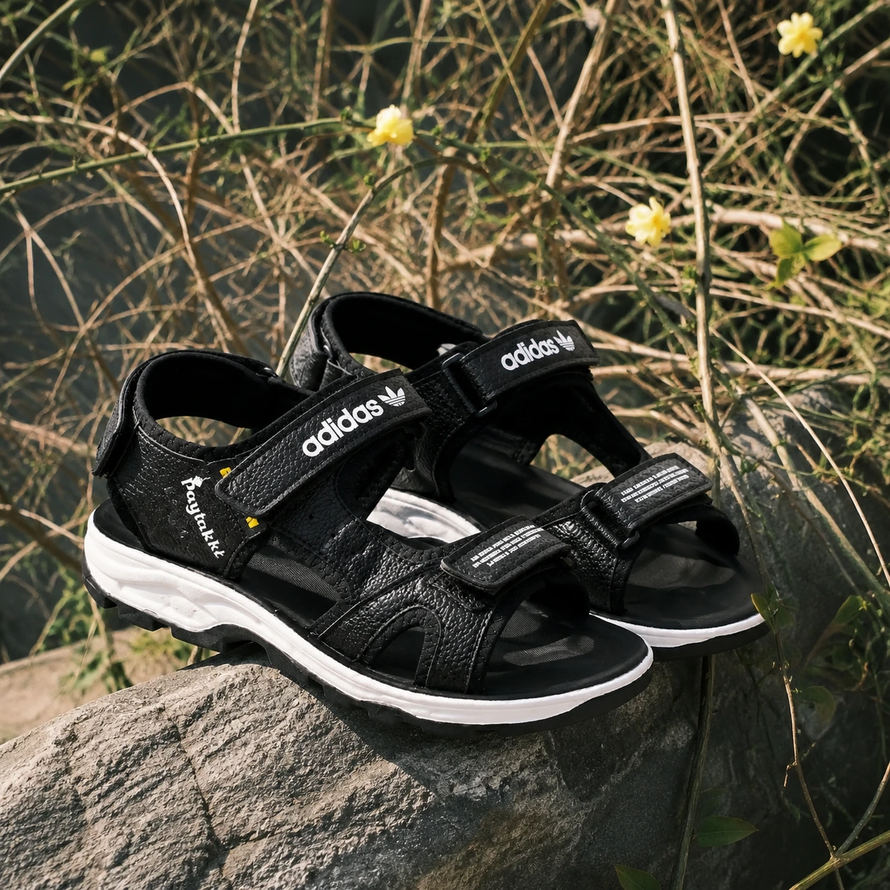 کفش صندل مردانه مدل Adidas-مشکی