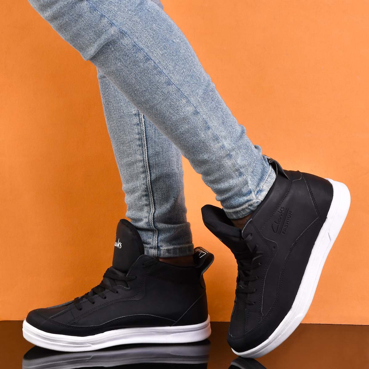 كفش ساقدار مردانه clark مدل sezar