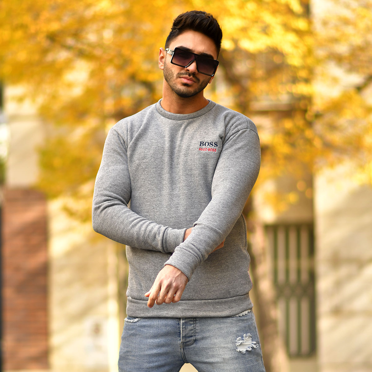 پلیور تو کرکی ضخیم مردانه مدل Ashkan