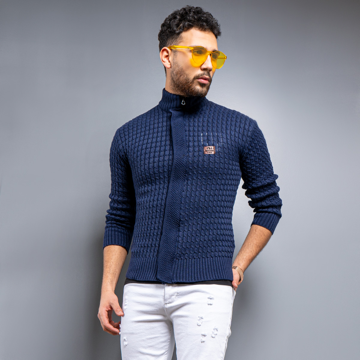 سوئیشرت بافت مردانه مدل Garen