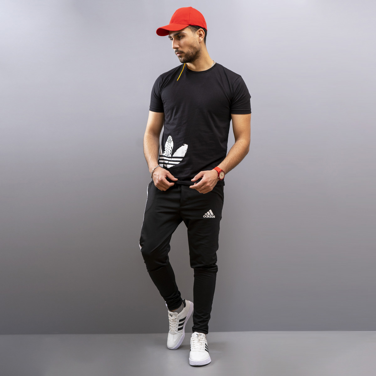 ست تیشرت شلوار adidas مردانه مدل Edvard