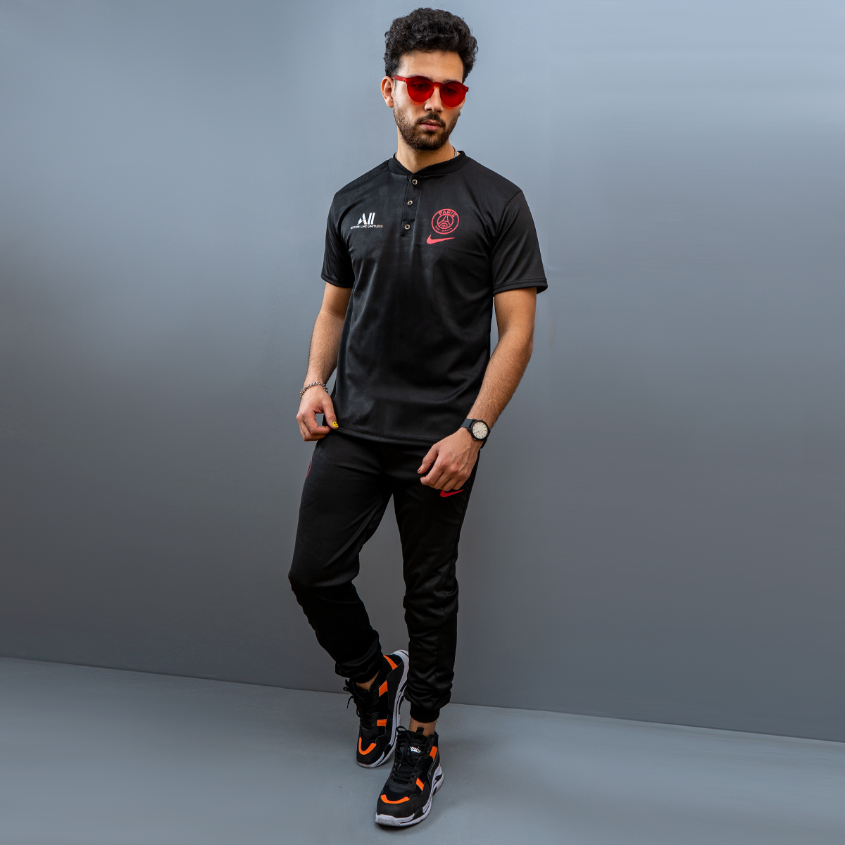 ست تیشرت شلوار PARIS مردانه مدل Ensel