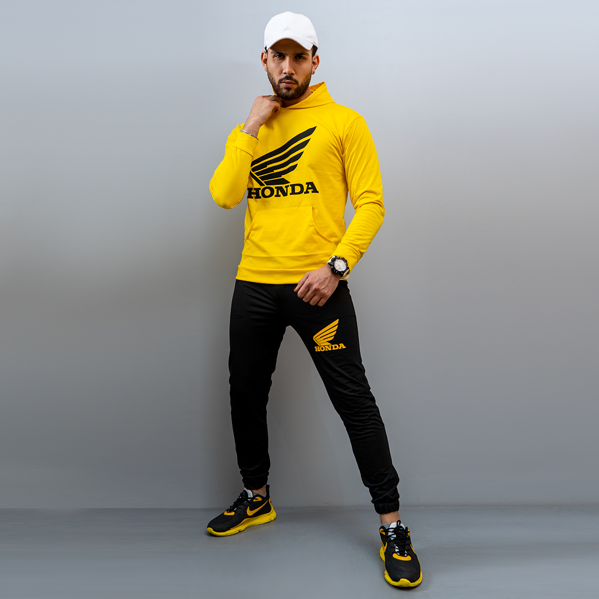 ست تيشرت شلوار HONDA مردانه مدل  KASON