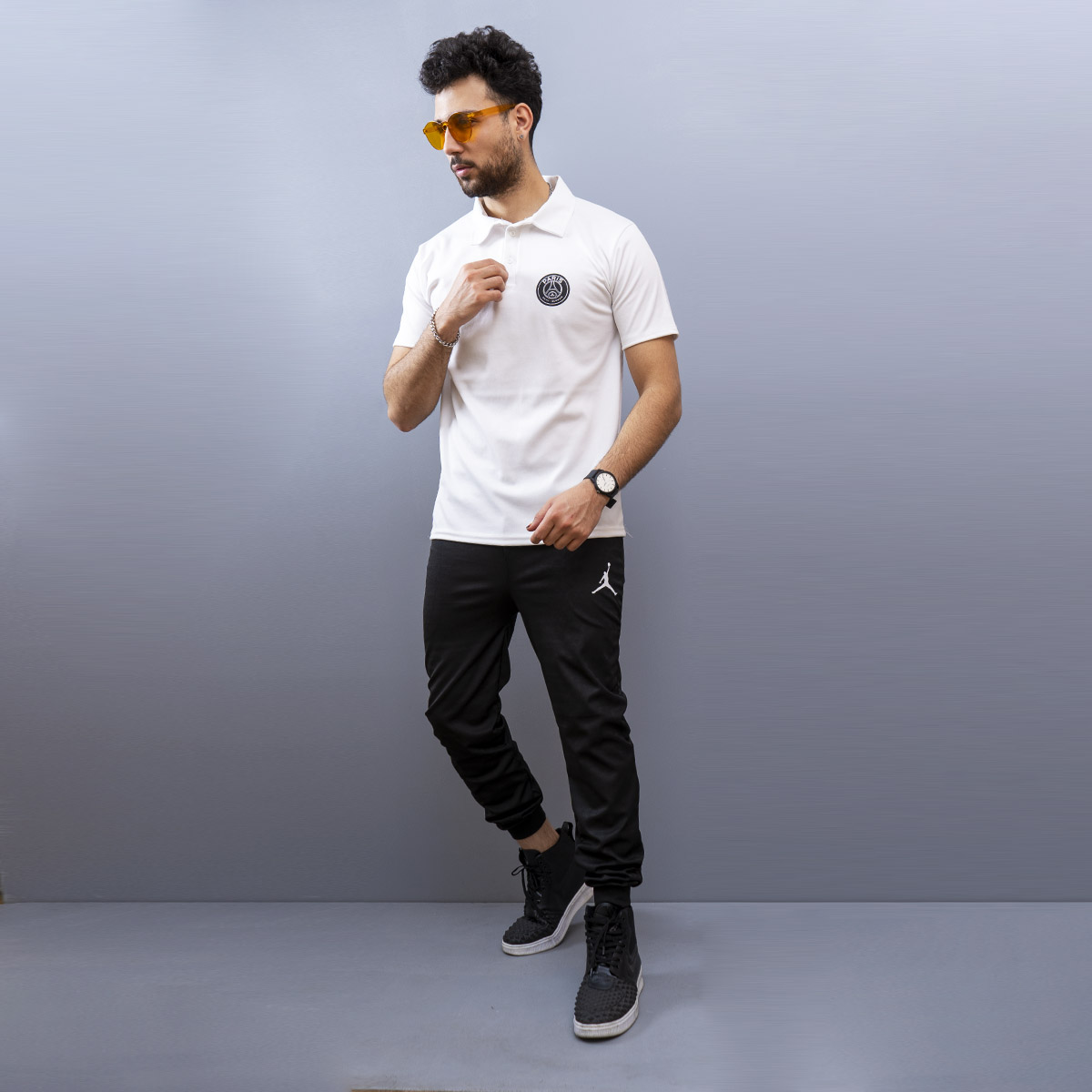 ست تیشرت و شلوار مردانه paris مدل Kyle