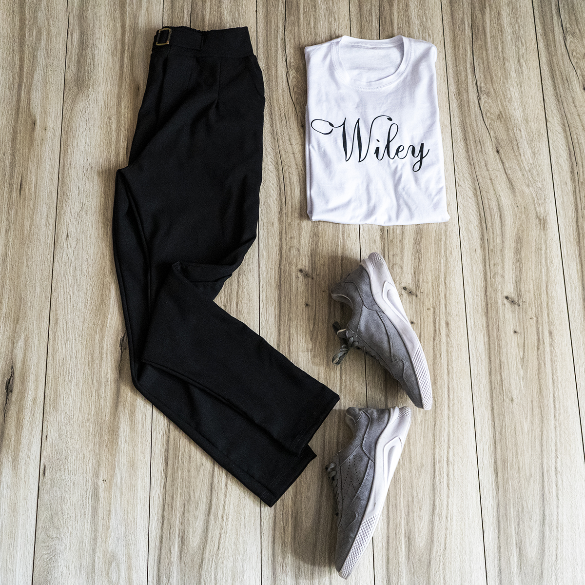 شلوار اسلش سگک دار مردانه مشکی مدلPartiv