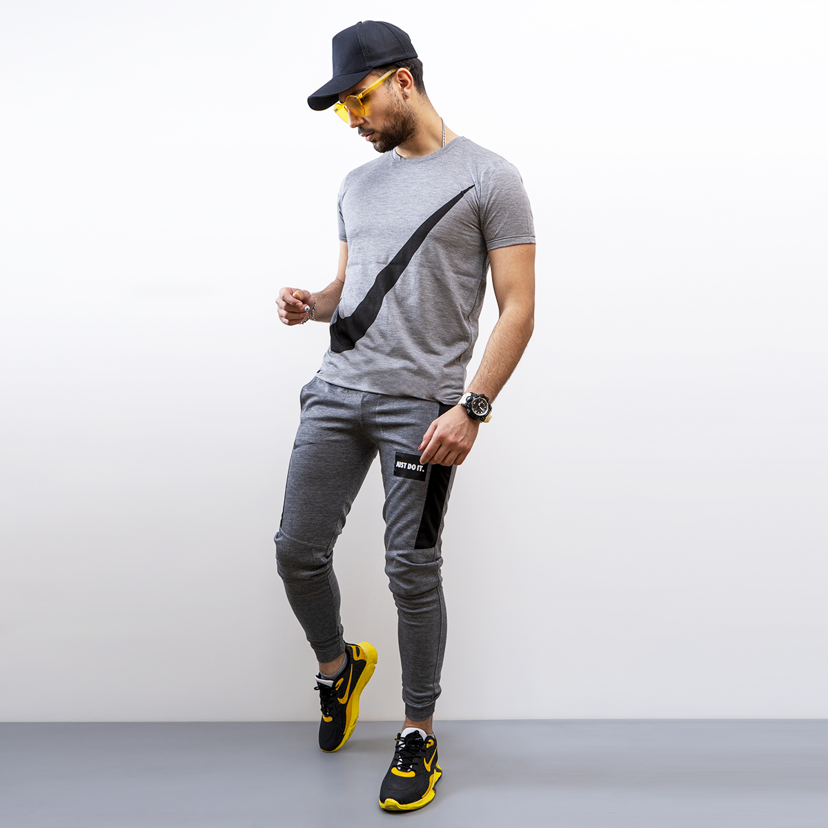 ست تيشرت شلوار Nike مردانه مدل Fored