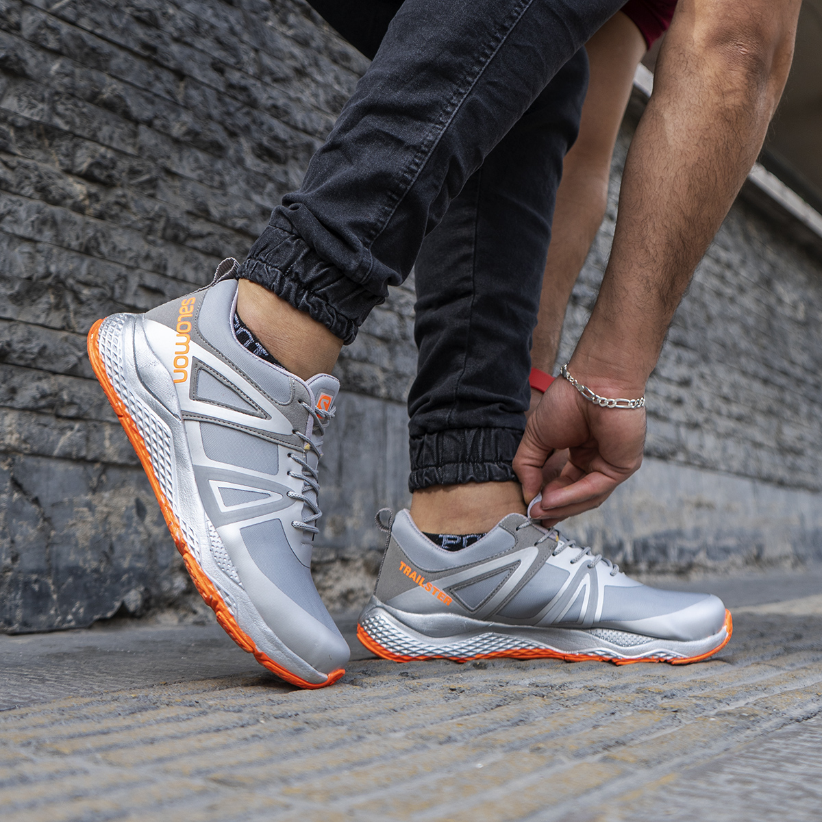 کفش مردانه طوسی مدل ADVIN