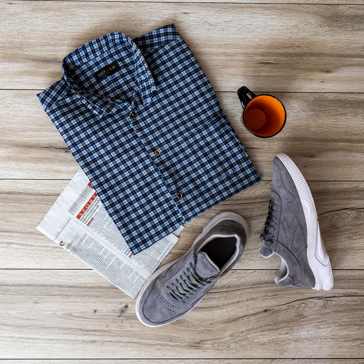 پيراهن چهار خانه مردانه مدل Dashil