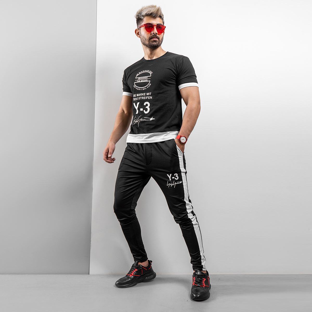 ست تیشرت شلوار مردانه مدل Y333