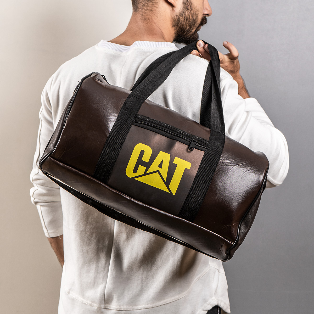 ساک CAT قهوه ای مدل Pilar