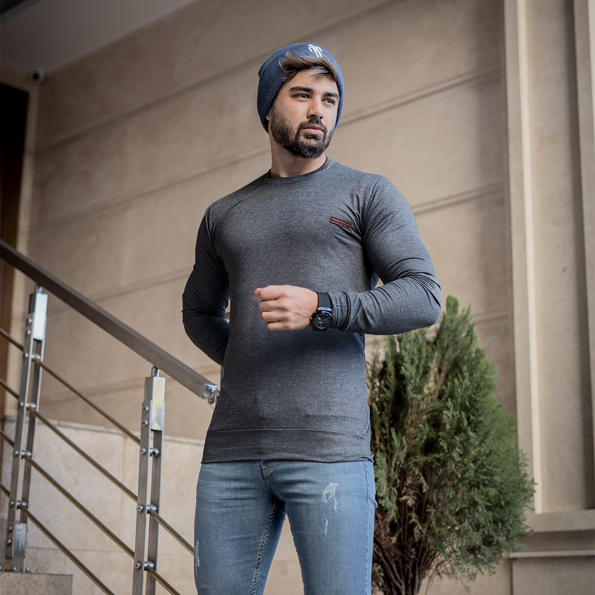 دورس مردانه طوسی تیره مدل Artin