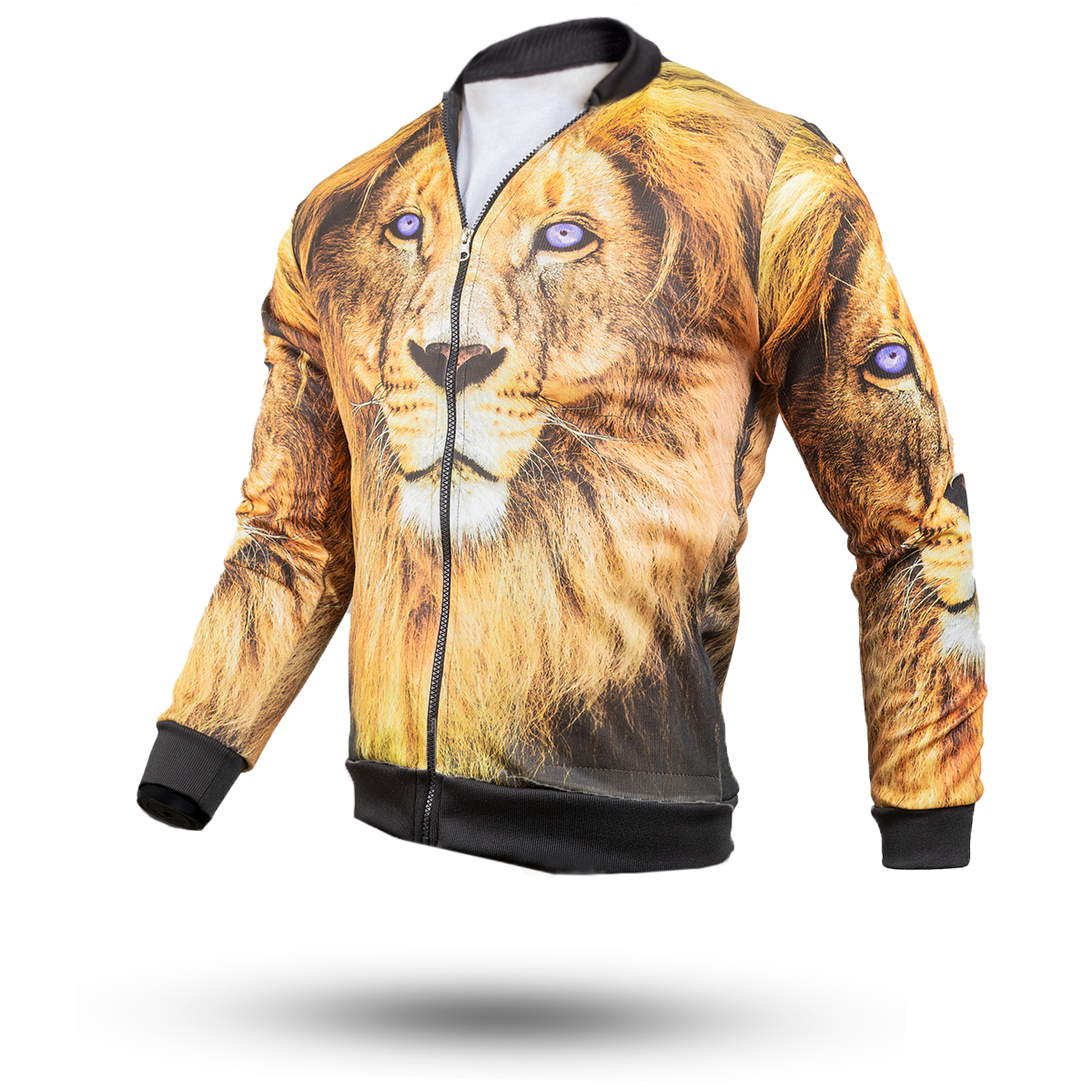 سوییشرت مردانه طرح شیر مدل L712