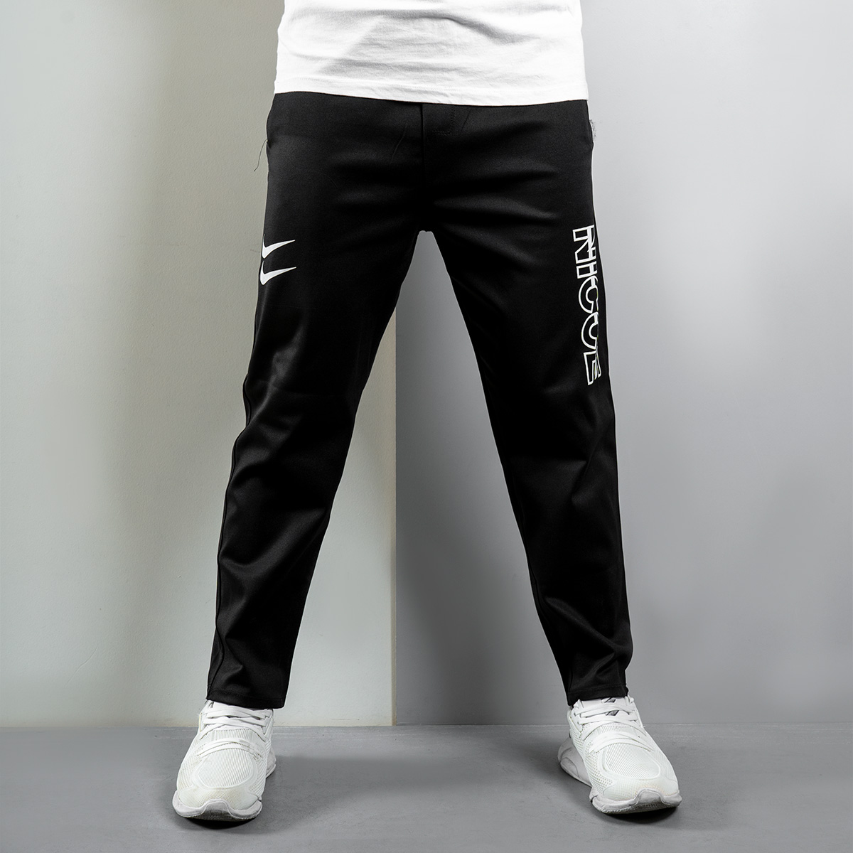 شلوار مردانه مشکی (T) مدل Nicce