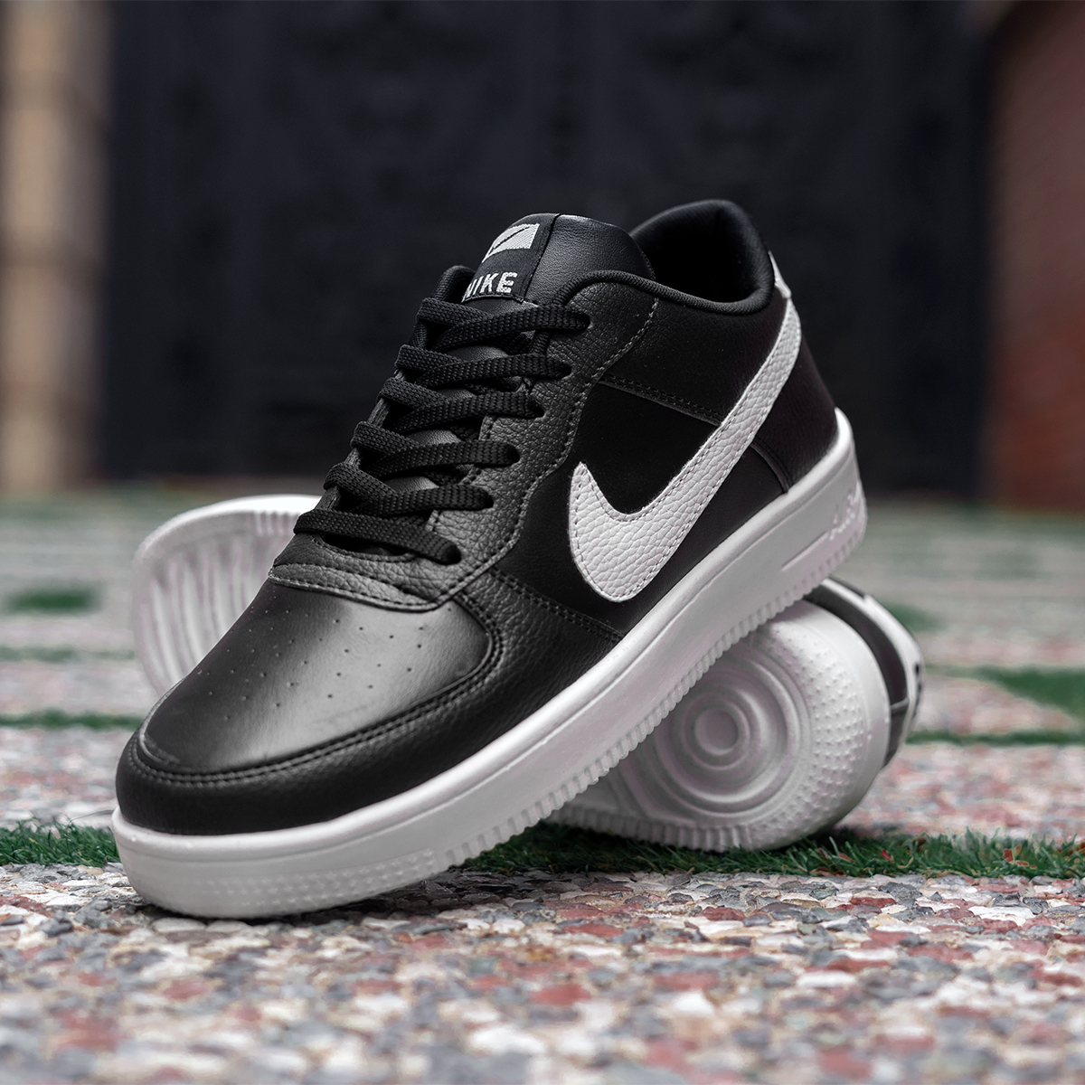 کفش مردانه نایک مشکی مدل Shahin