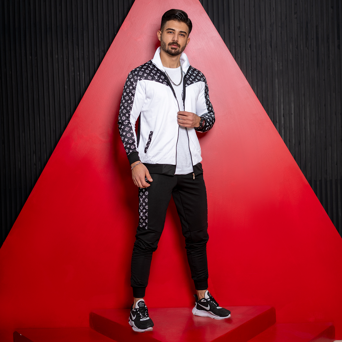 ست سوییشرت شلوار مردانه مدلLV