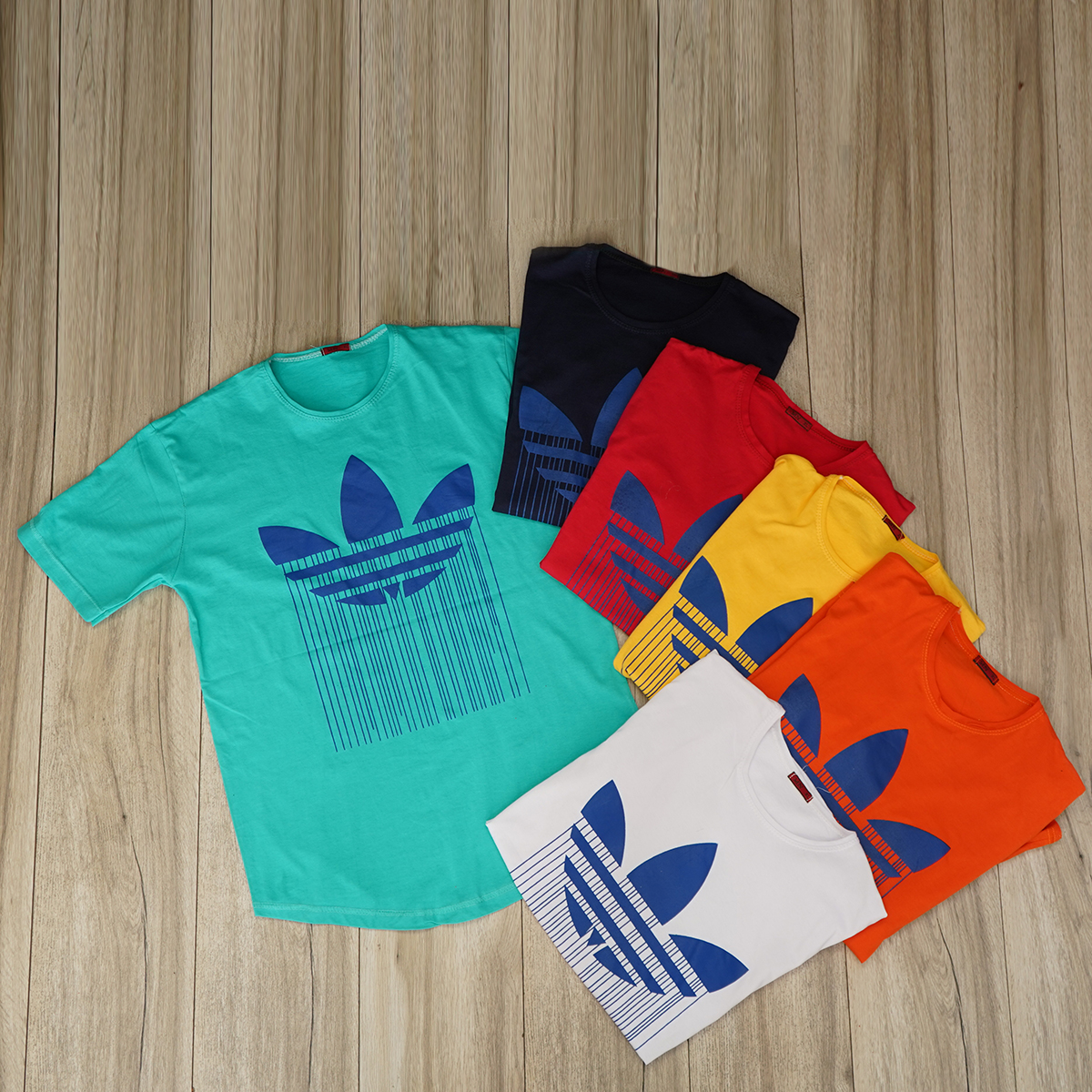 تیشرت آدیداس نارنجی مردانه مدلAtron