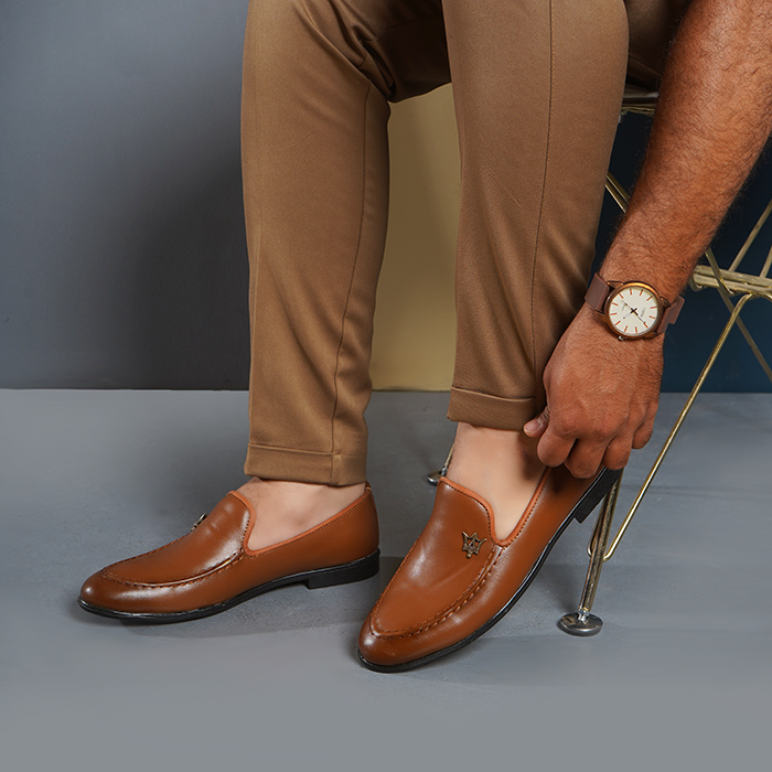 کفش کالج مازراتی مردانه عسلی مدل M372