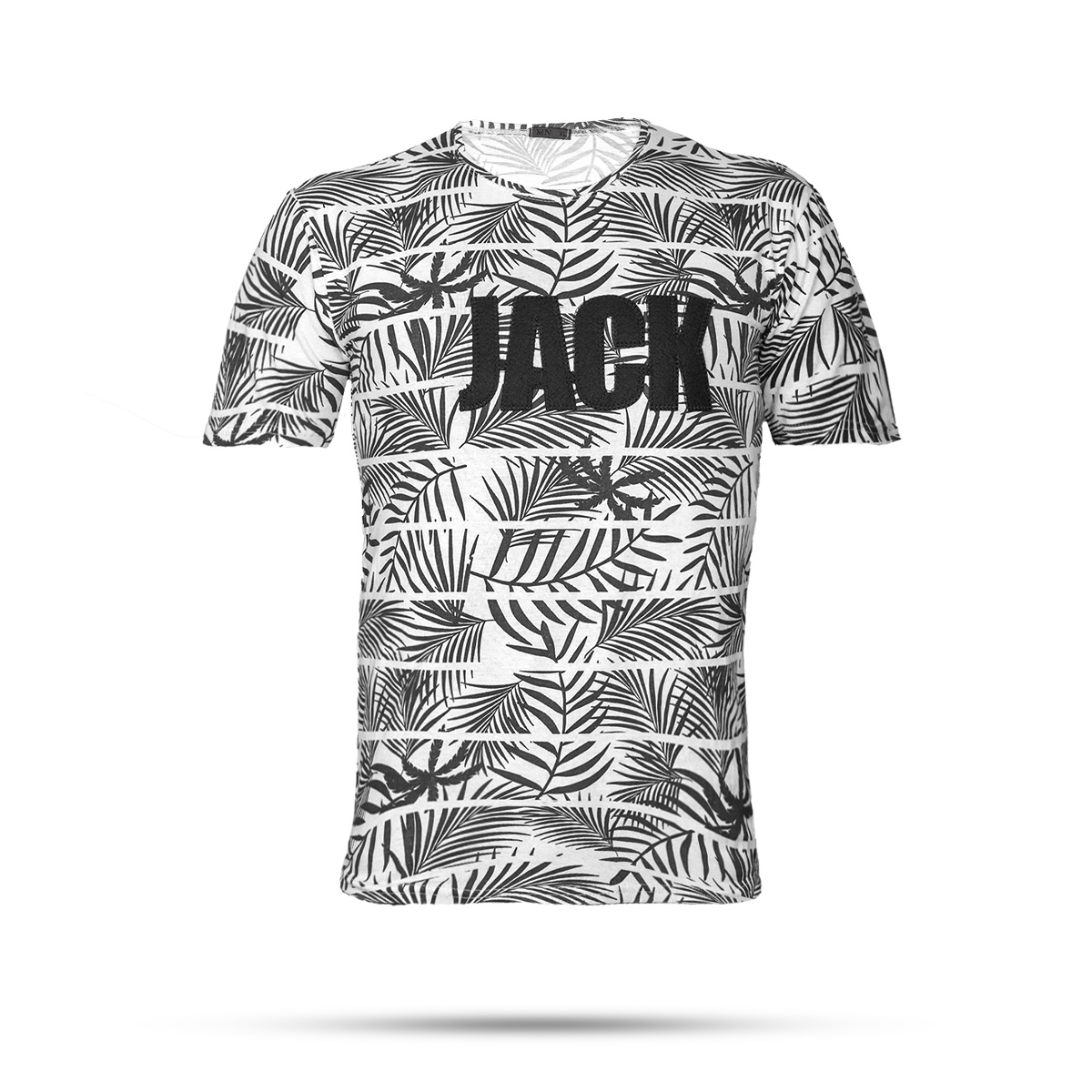 تیشرت مردانه سفید مدل Jack