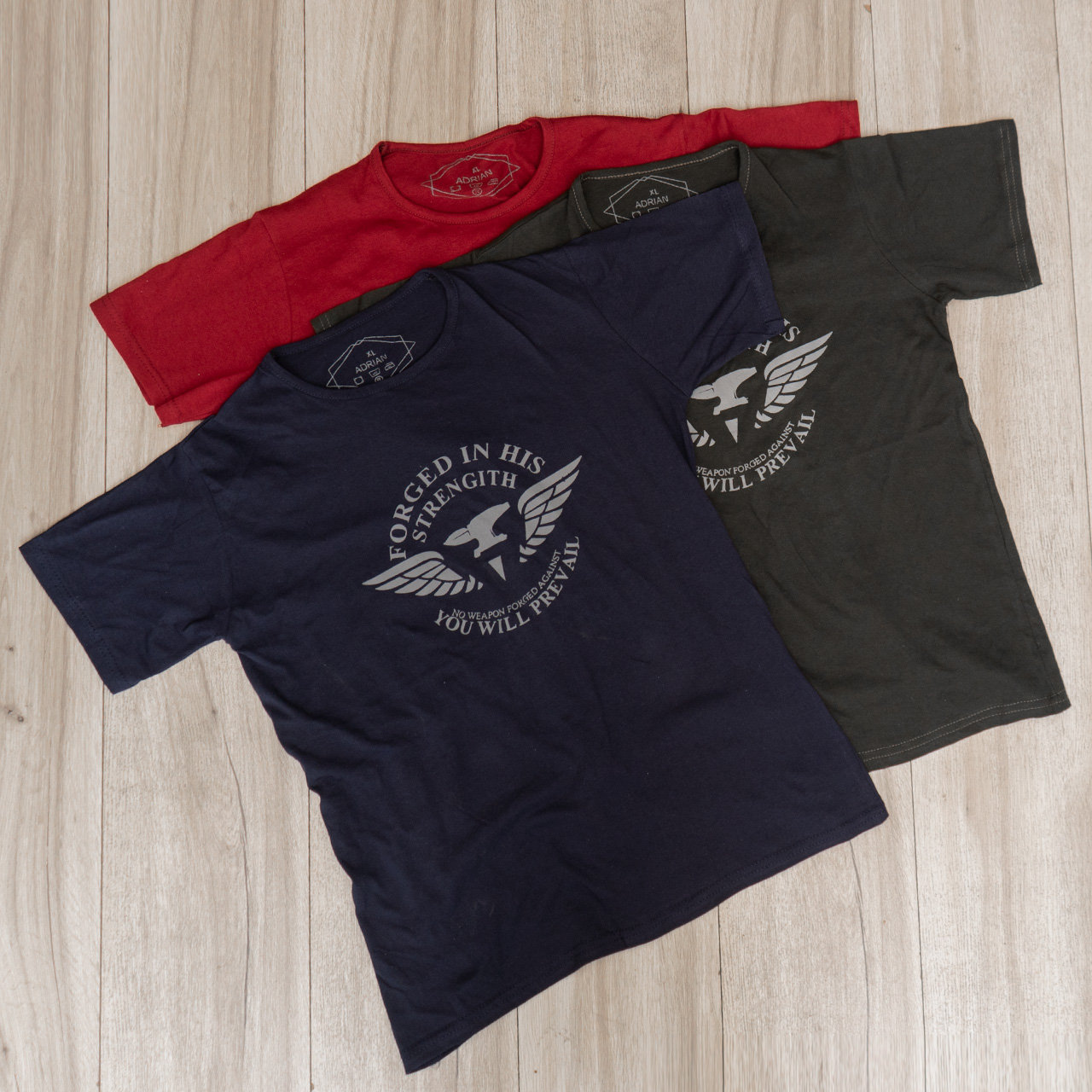 تیشرت (T) مردانه سفید مدل Forged