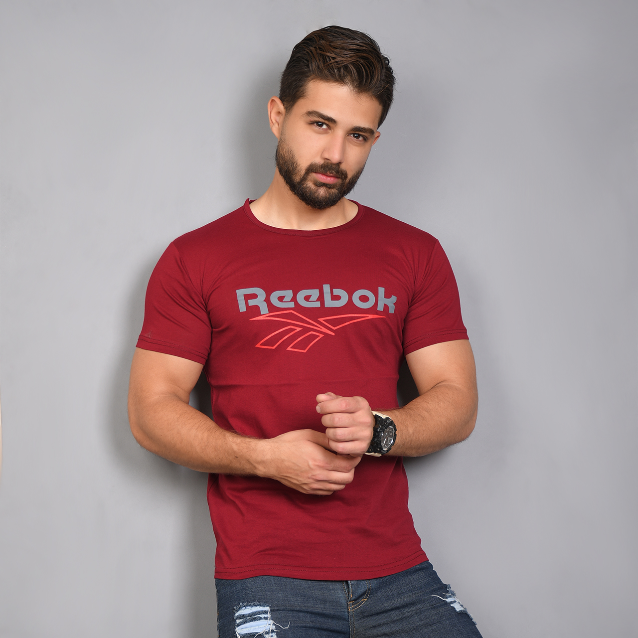 تیشرت (T) مردانه قرمز مدل Reebok