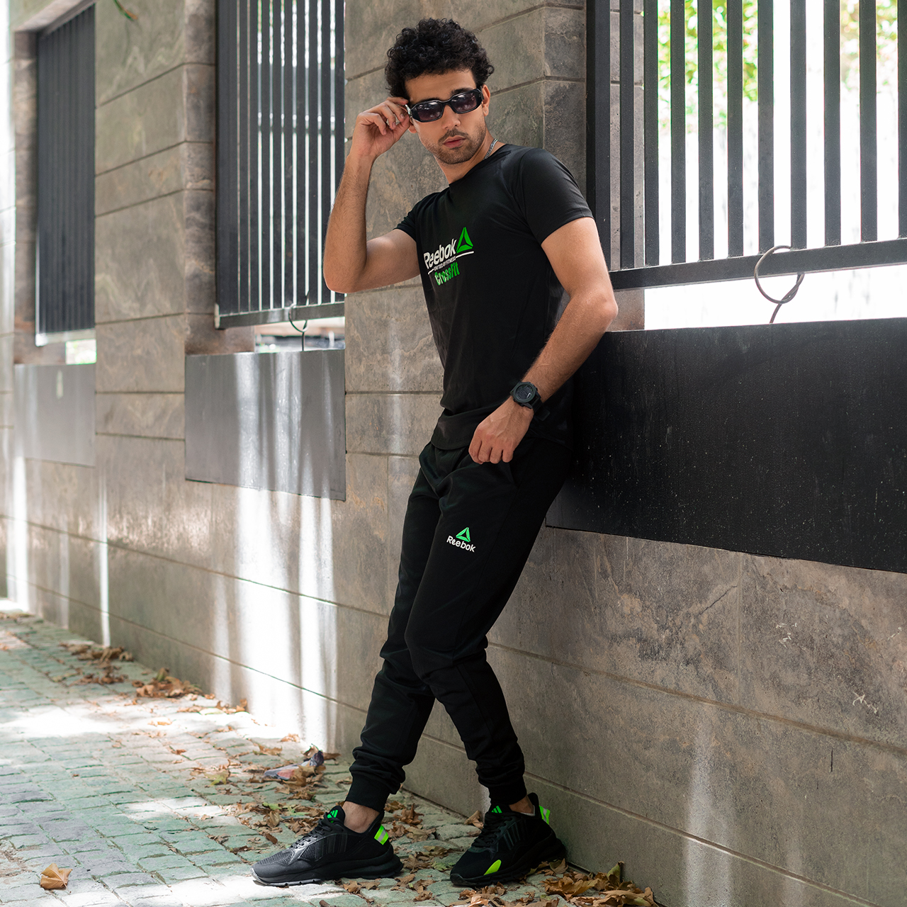 ست تیشرت شلوار ریبوک مردانه مدل Fit