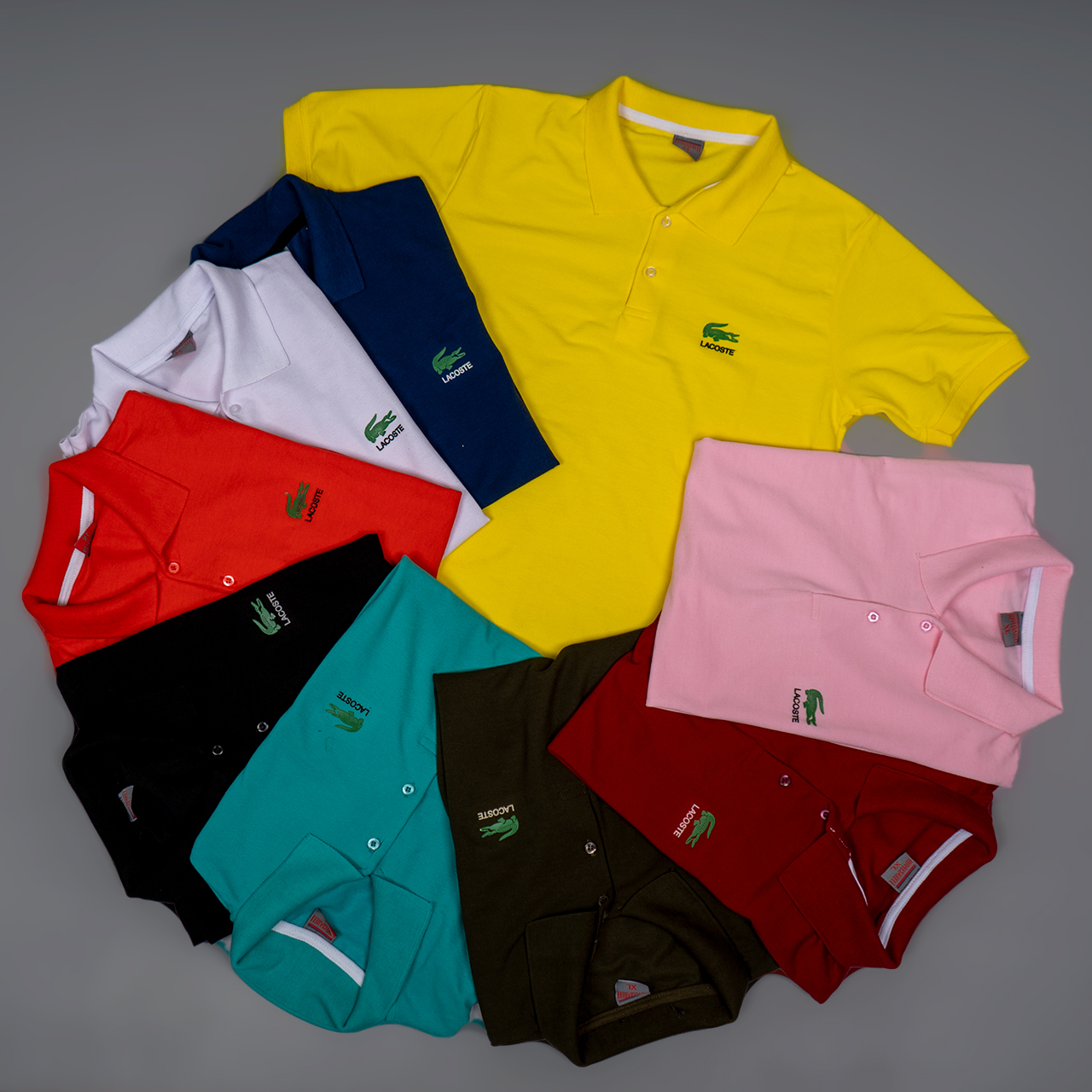 تیشرت مردانه Lacoste جودون-صورتی مدل Mahyar