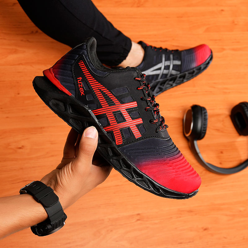 کفش مردانه ASICS مدل SARO قرمز