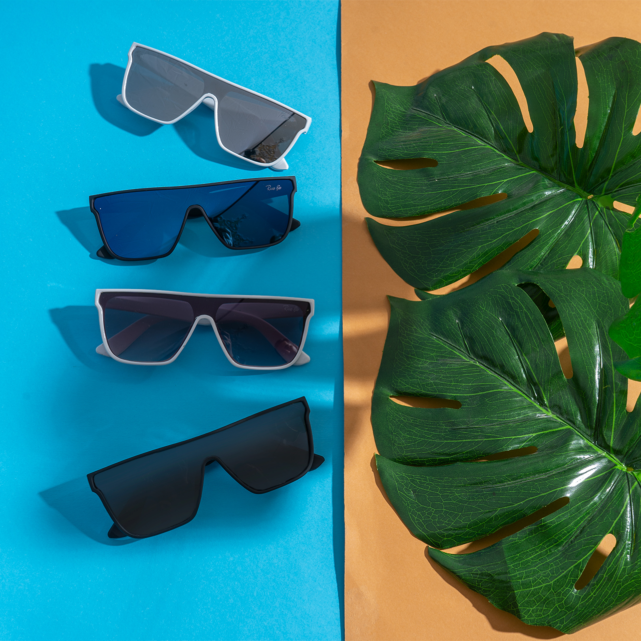 عینک آفتابی مشکی مدل B703