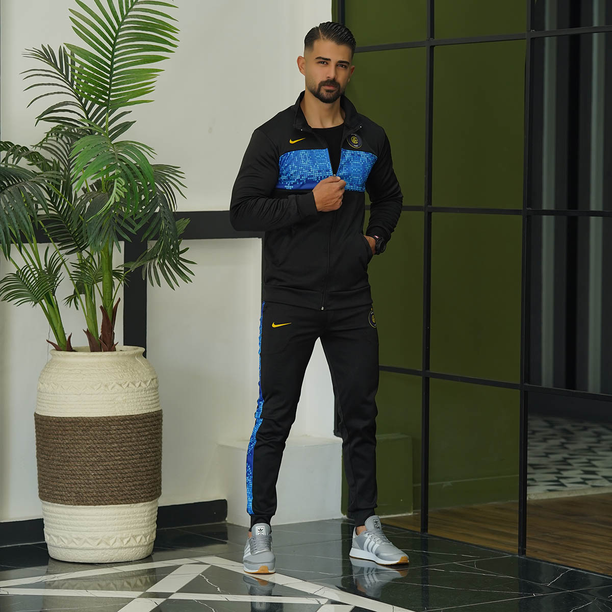 ست سوییشرت شلوار اینترمیلان مردانه مدل Arash