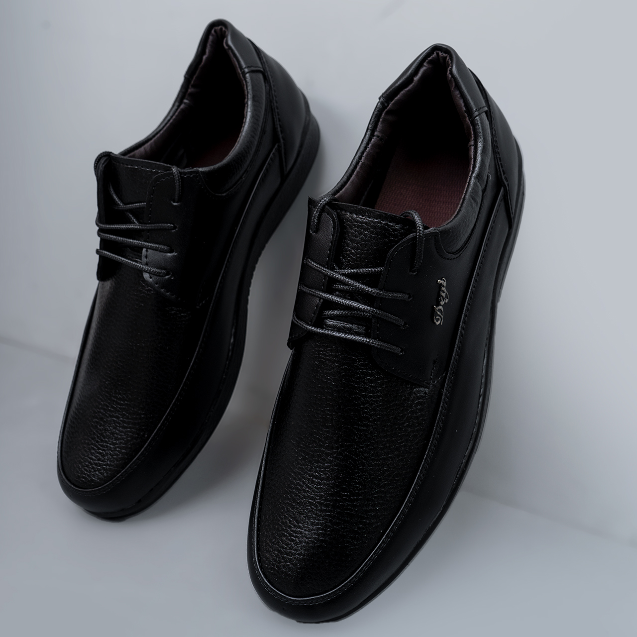 کفش تخت مشکی مردانه مدل X257