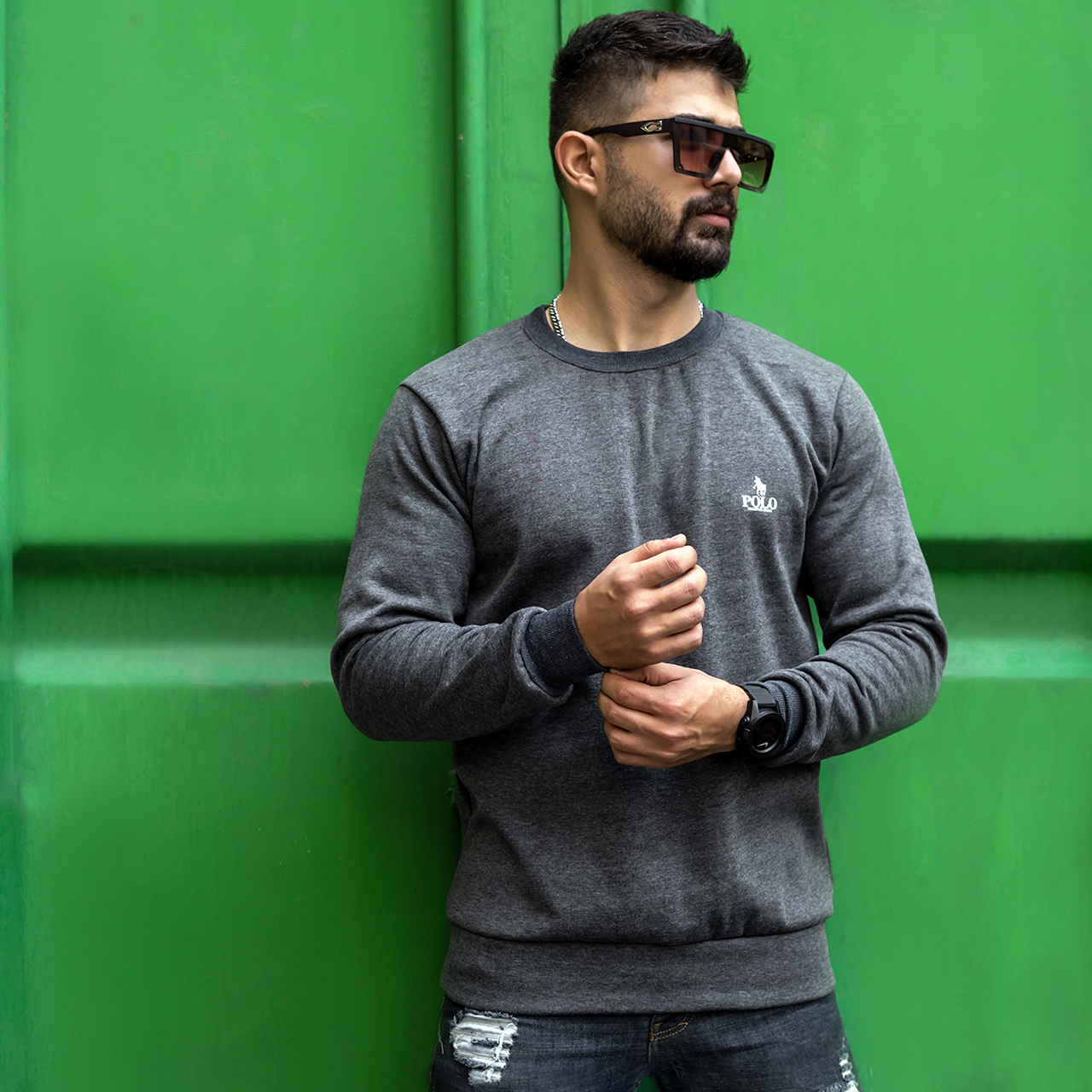 دورس مردانه polo طوسی تیره مدلLexi