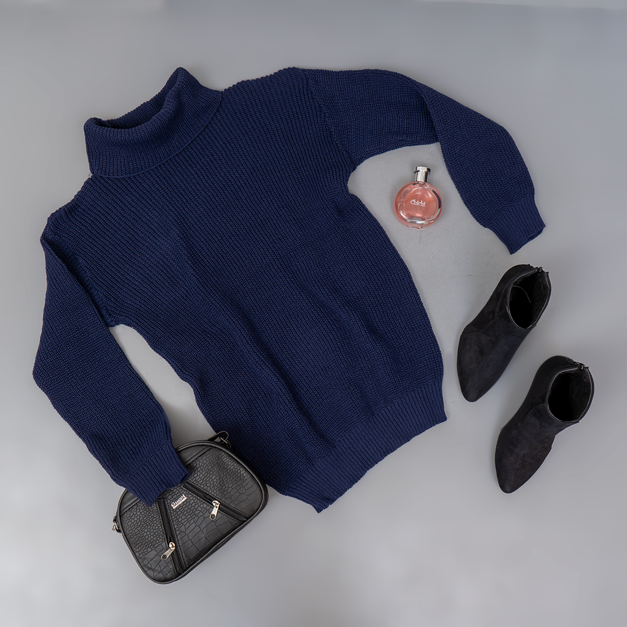 بافت دخترانه سرمه ای مدل elsa