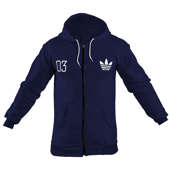 سوییشرت مردانه سرمه ای مدل Adidas 03