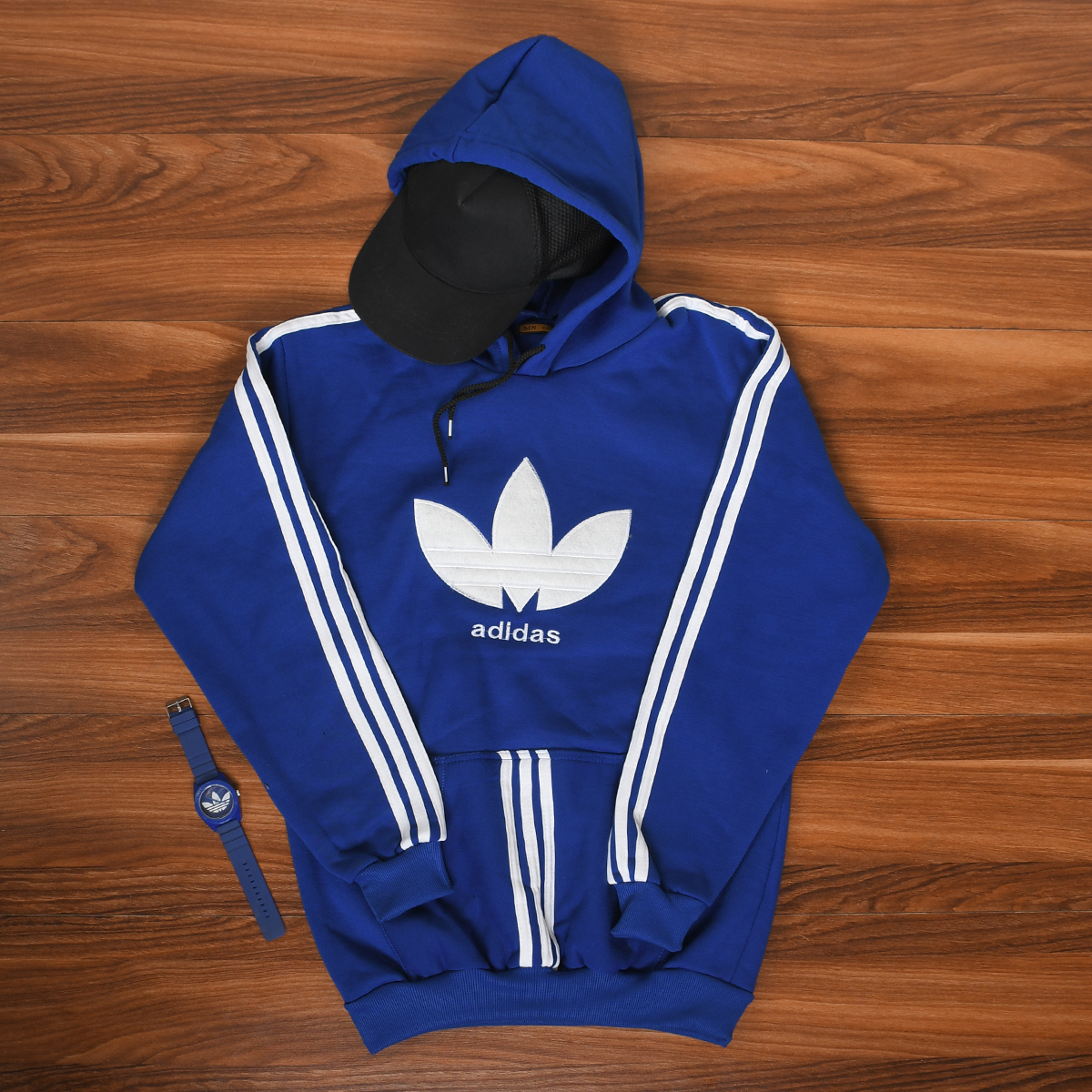 هودی مردانه Adidas آبی مدل Patrick