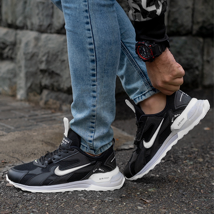 کفش ورزشی Air Max مشکی سفید مردانه مدل Rasin