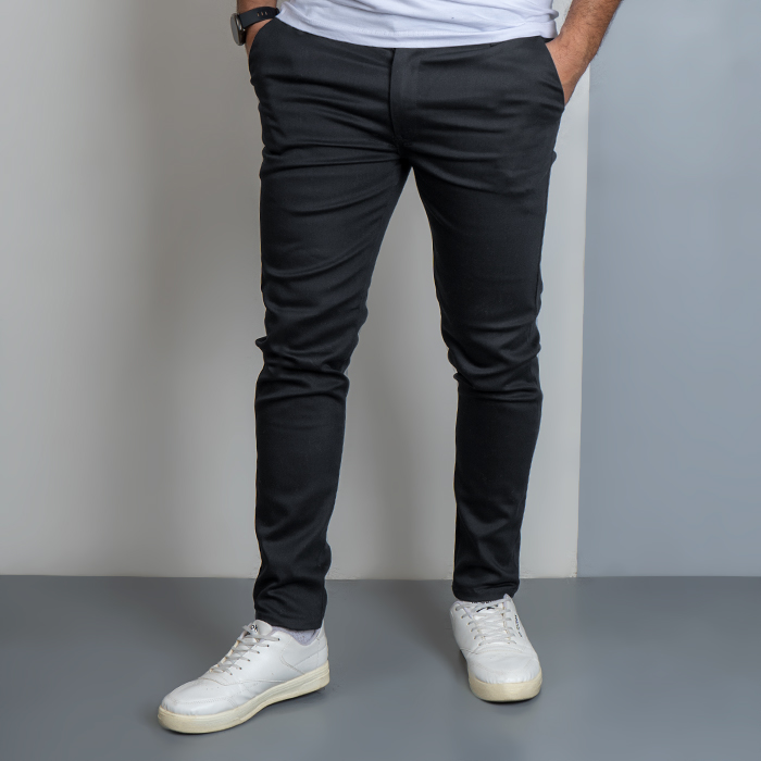 شلوار کتان طوسی مردانه مدل Gucci