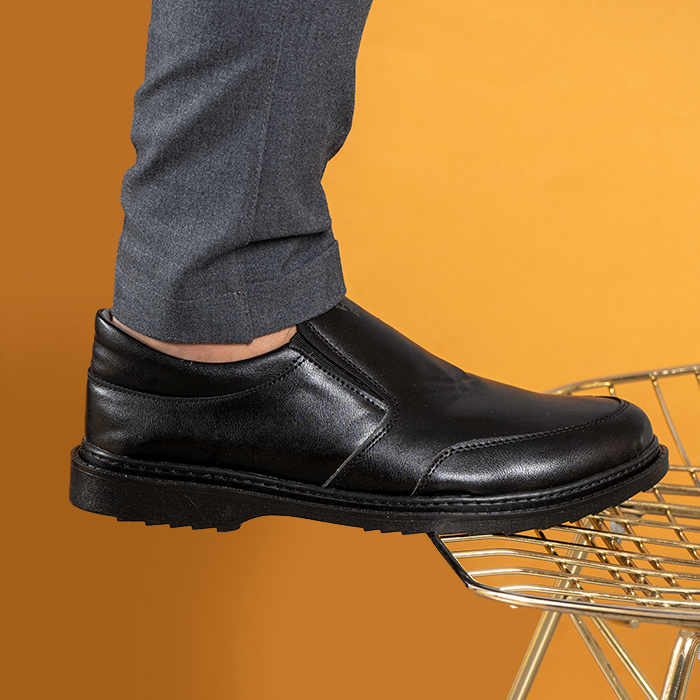 کفش رسمی مردانه مشکی مدل LALIK