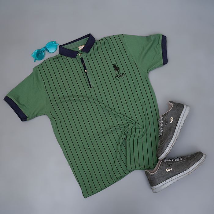 تیشرت مردانه سبز مدل MONO