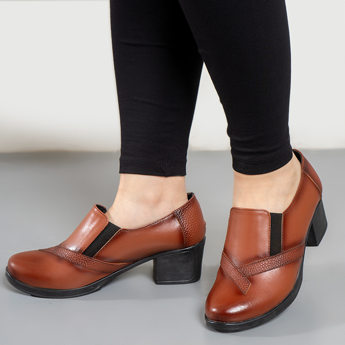 کفش زنانه عسلی مدل Vida