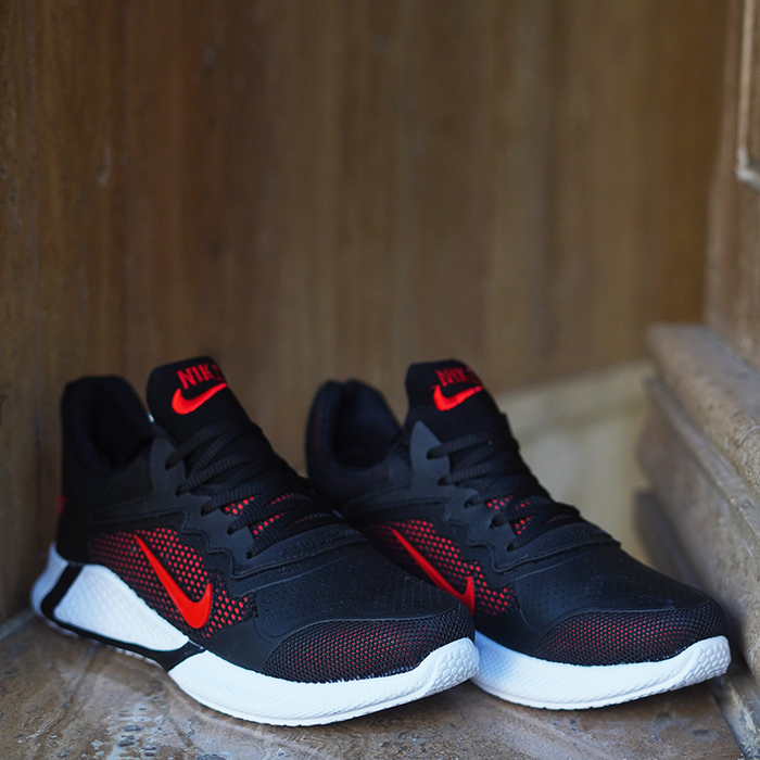 کفش ورزشی نایک مردانه مشکی قرمز مدل Alpha