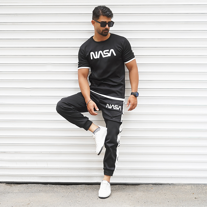ست تیشرت شلوار Nasa مردانه مدل Taco