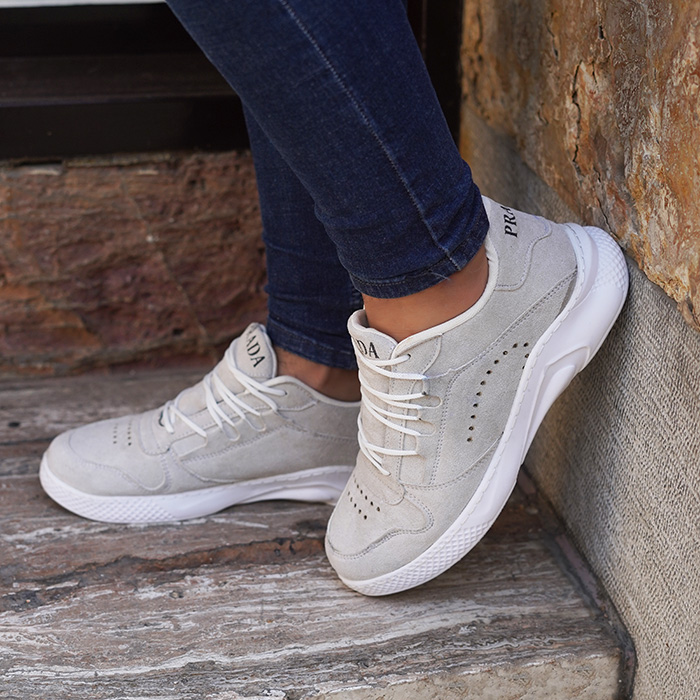 کفش مردانه طوسی مدل Jamin