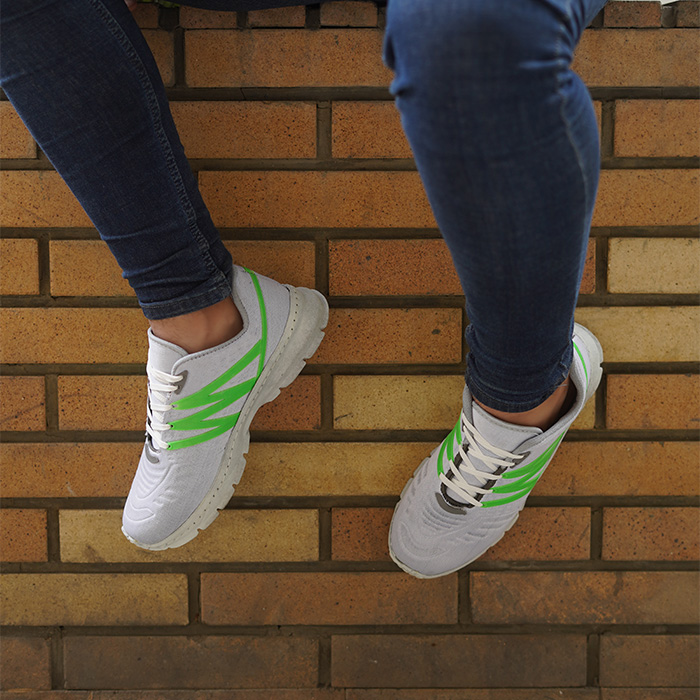 کفش ورزشی (T) سفید سبز مردانه مدل rexa