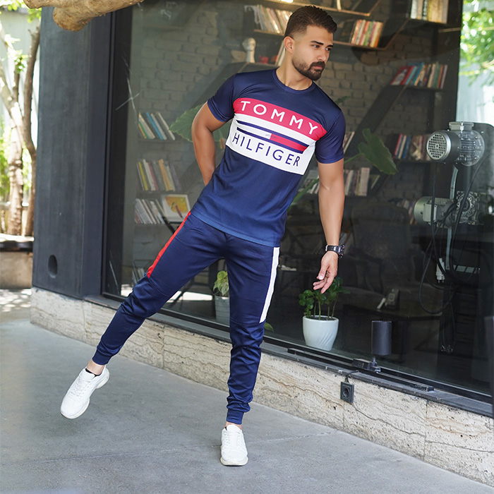 ست تیشرت شلوار مردانه مدل Tommy-1