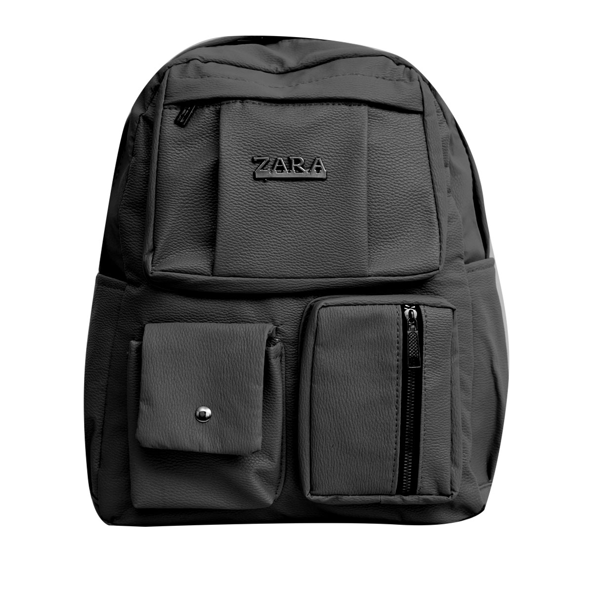 کوله پشتی چرم زنانه مشکی مدل ZARA