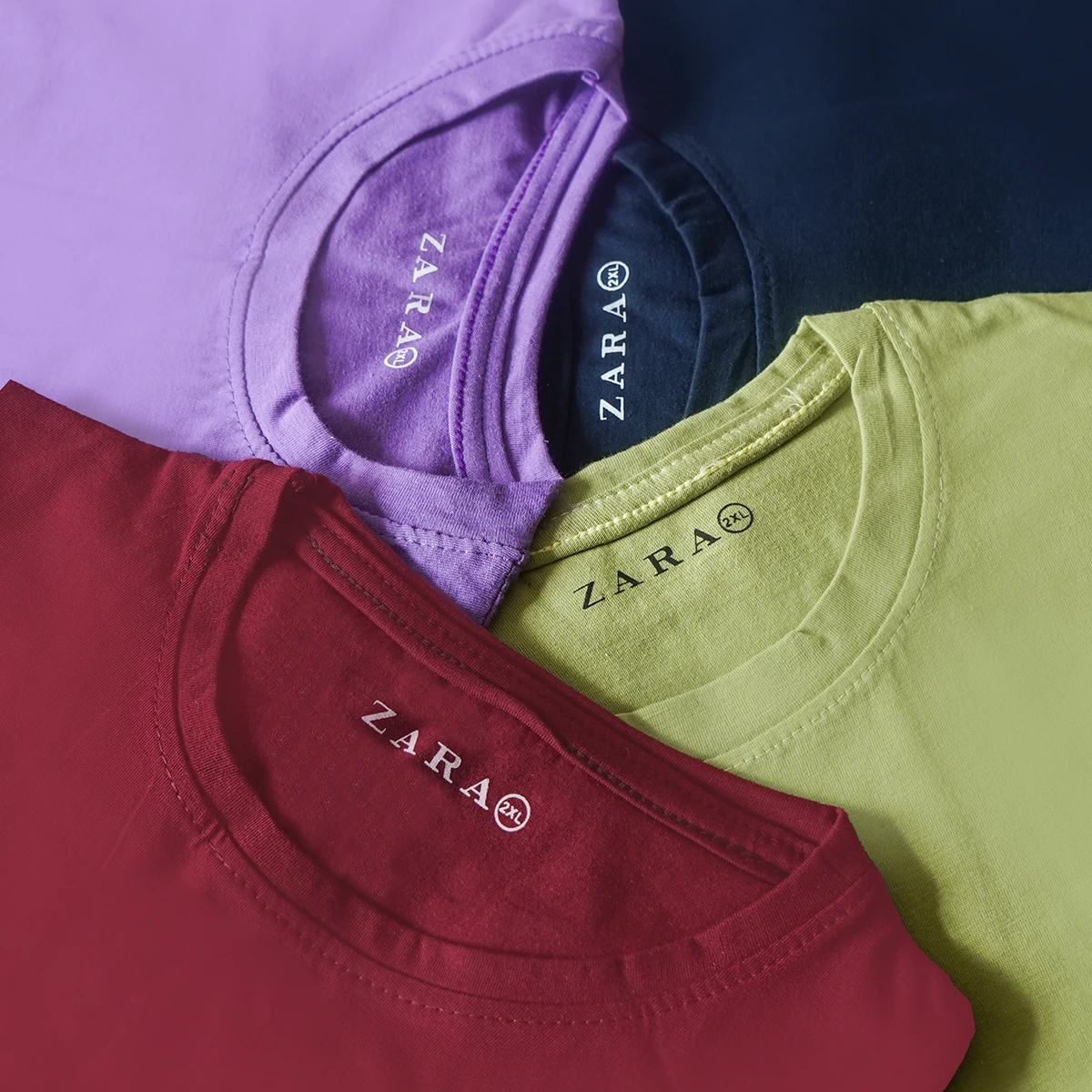 تیشرت ساده زرشکی مردانه مدل Vala