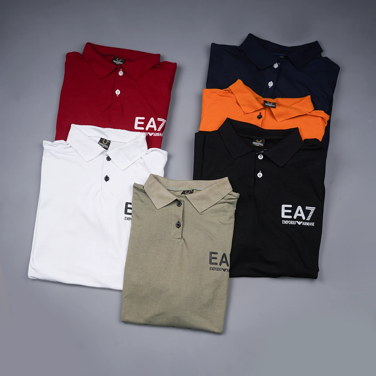 تیشرت قرمز مردانه EA7 مدل Nitan