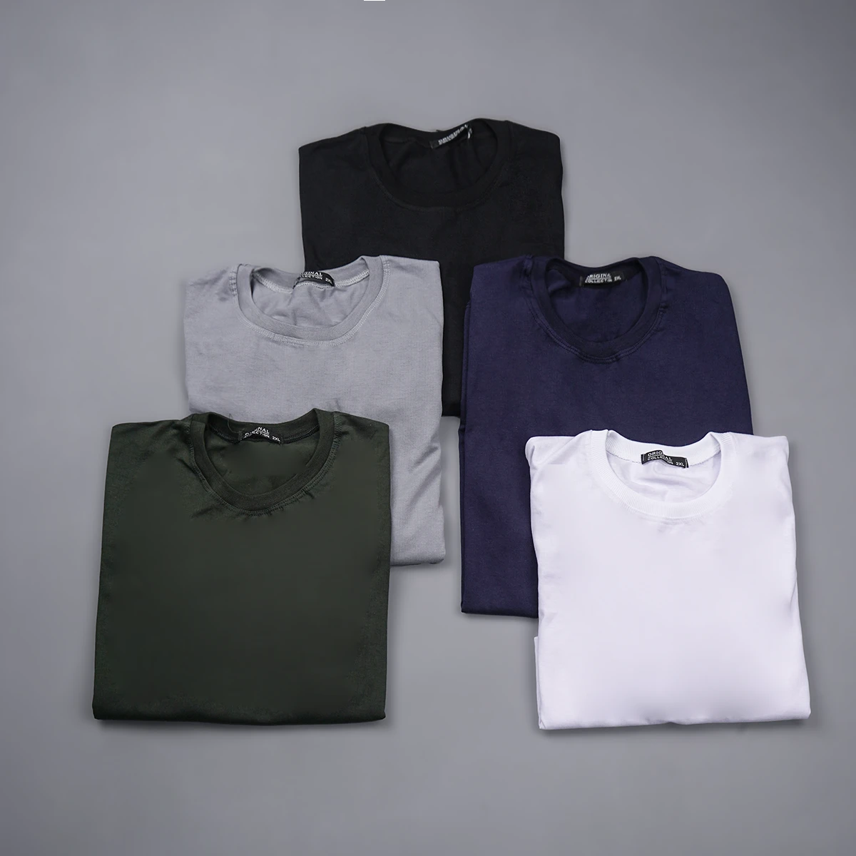 تیشرت ساده سبز مردانه مدل Edvan