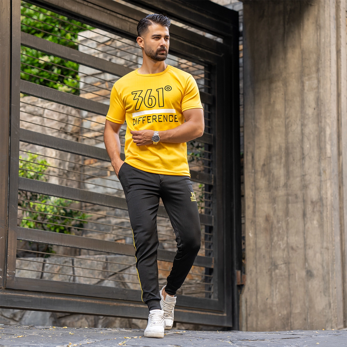 ست تیشرت شلوار361 مردانه مدل Bahnam